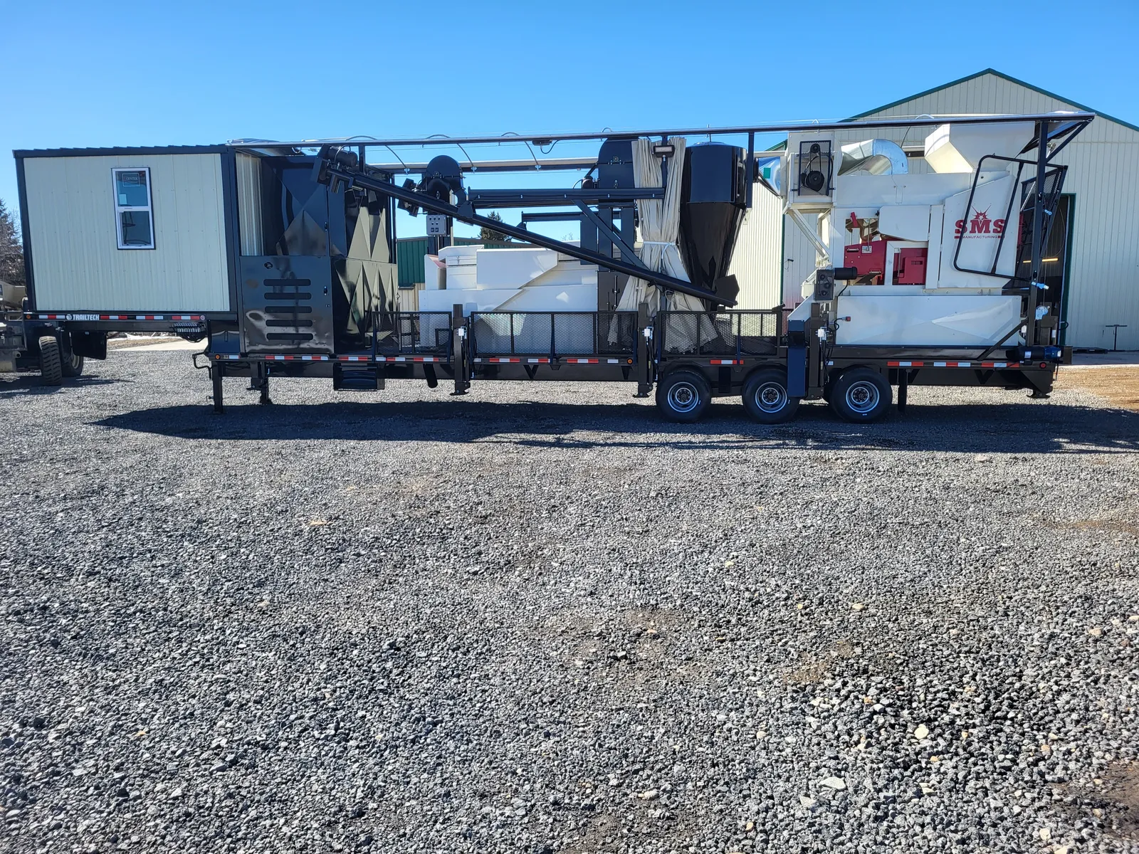SMS 450 G mobile grain cleaner, photo 3 of 4