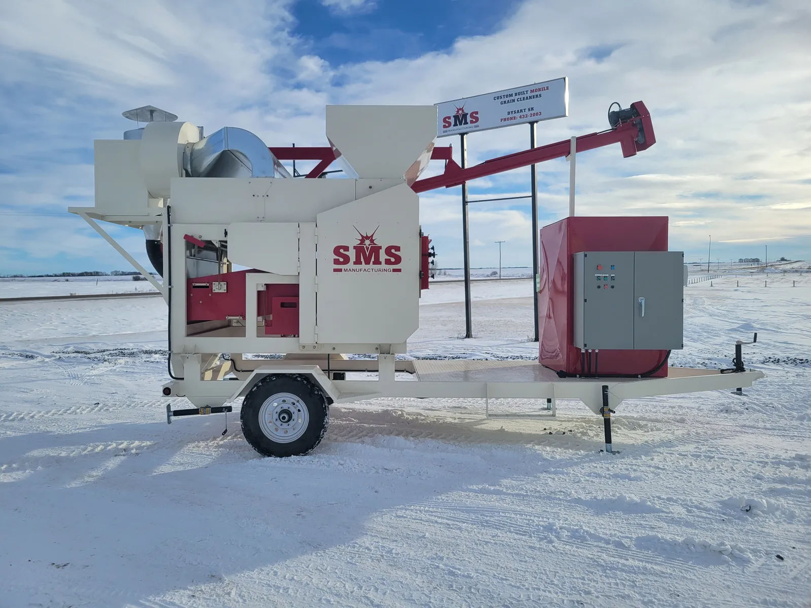SMS 450 Mini mobile grain cleaner, photo 2 of 2