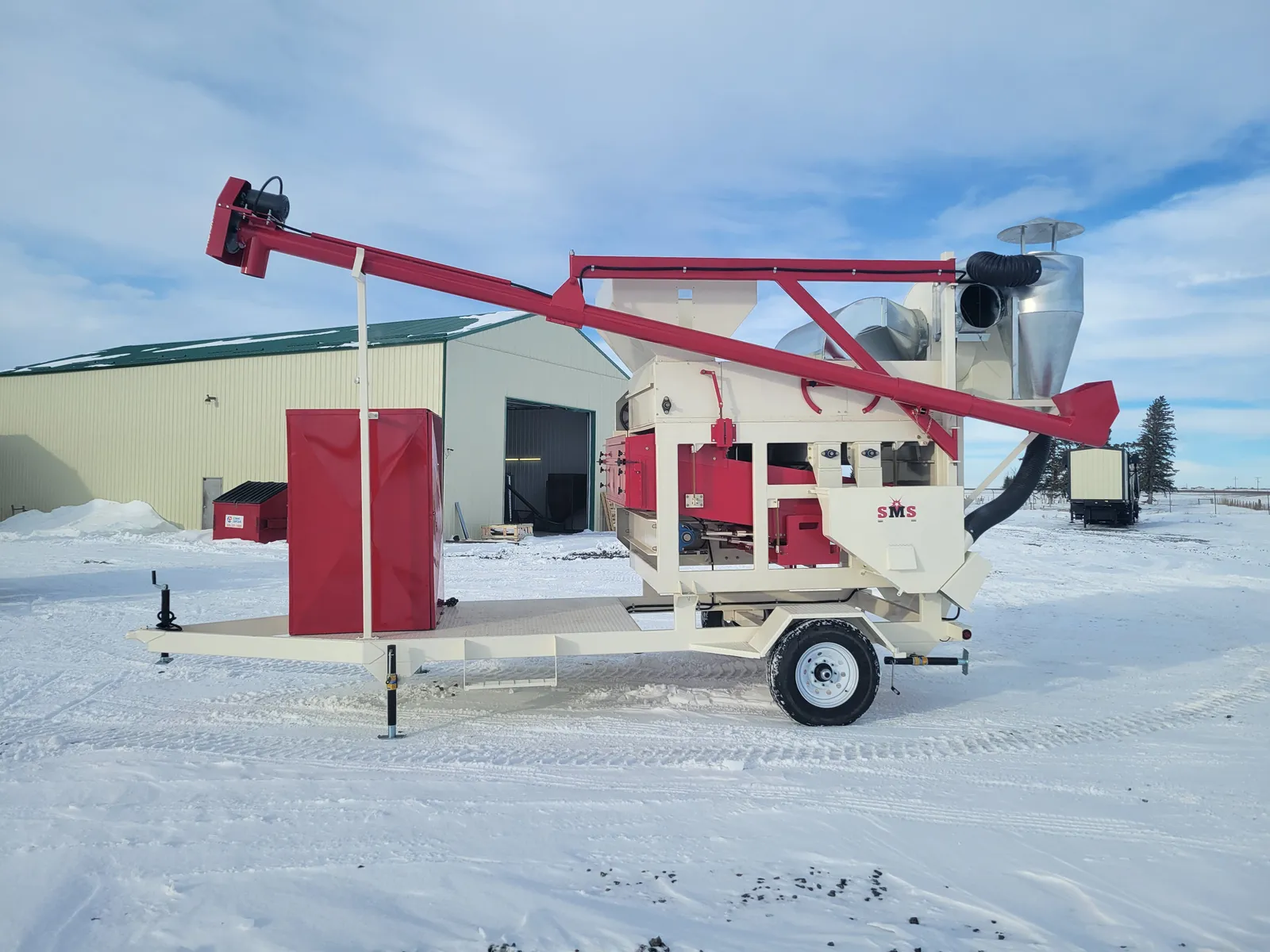 SMS 450 Mini mobile grain cleaner